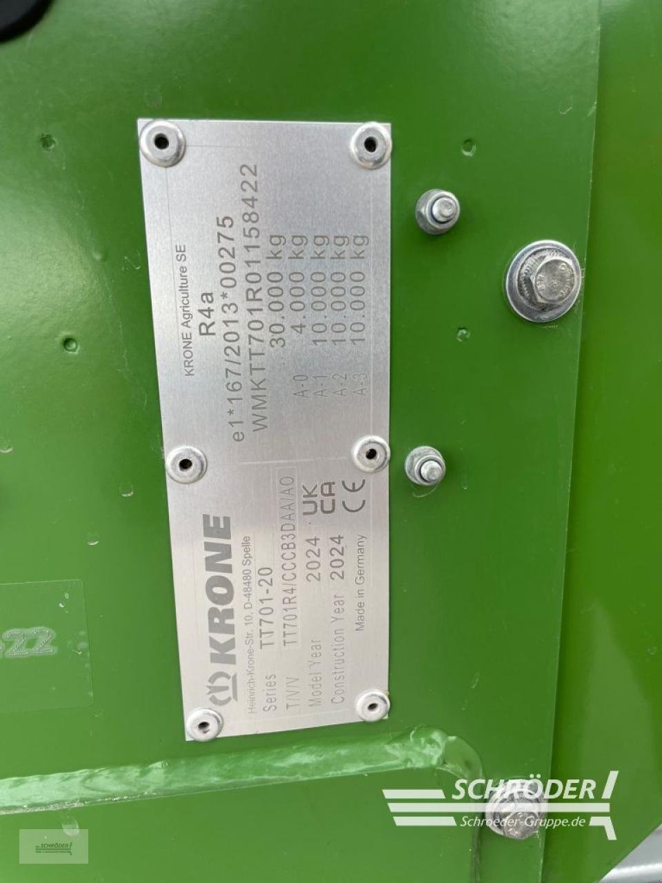 Häcksel Transportwagen of the type Krone TX 560 | WAAGE + LADERAUMABDECKUNG, Gebrauchtmaschine in Wildeshausen (Picture 18)